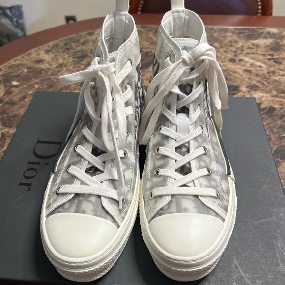 Dior high tops worn once original price 1,200 - Picture 3 of 7